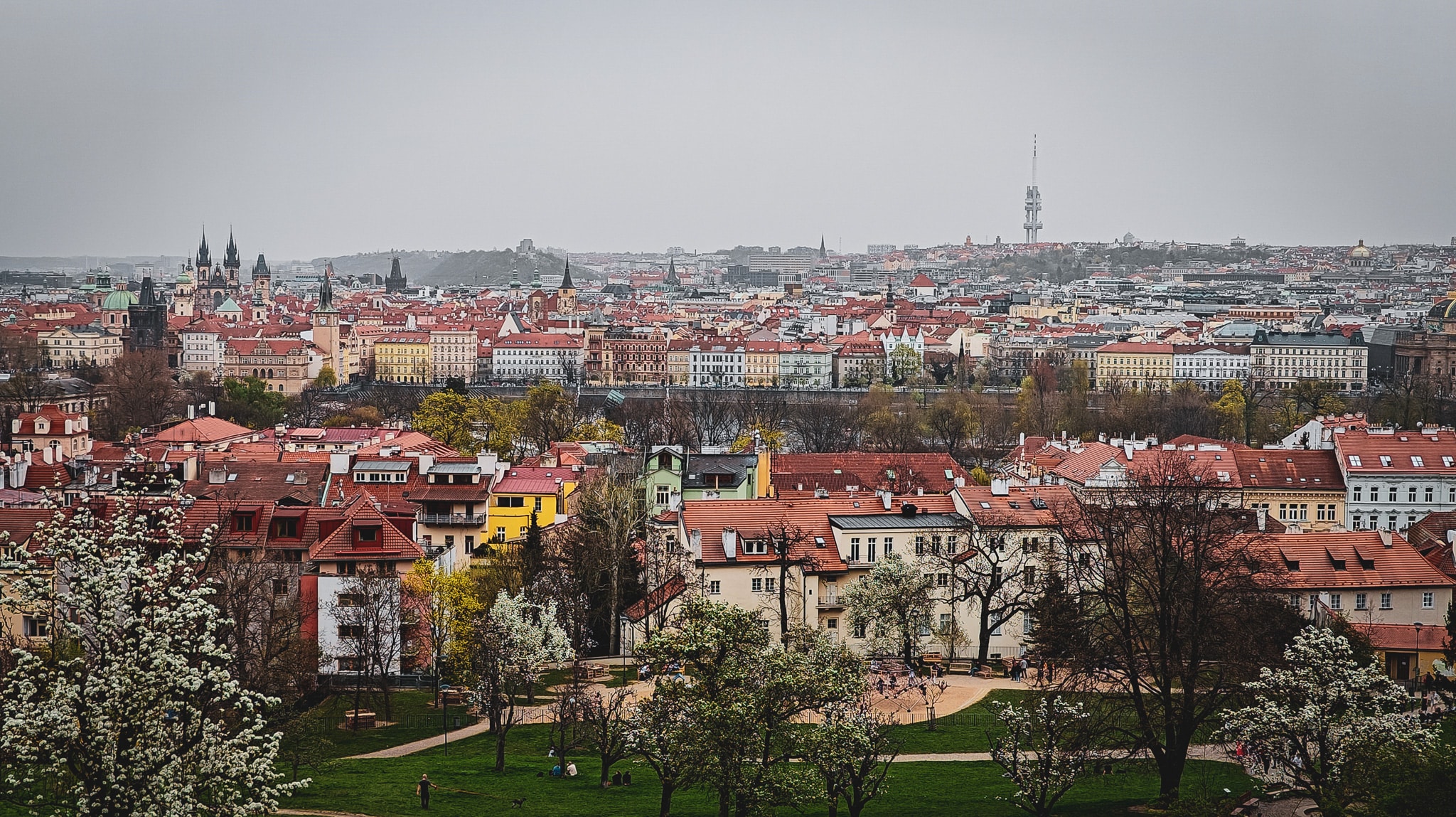 Skyline van Praag